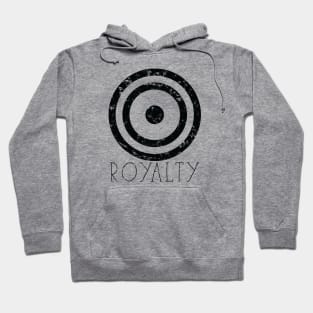 Africa Sankofa Adinkra Symbol "Royalty" Black Colour. Hoodie